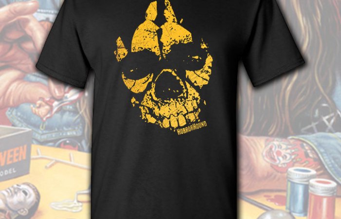 Skull Paw Print T-Shirt