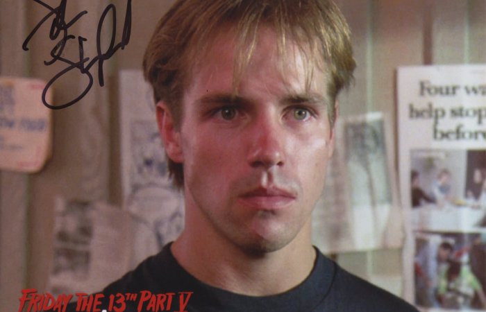Signed 8x10 John Shepherd (Friday the 13th) A